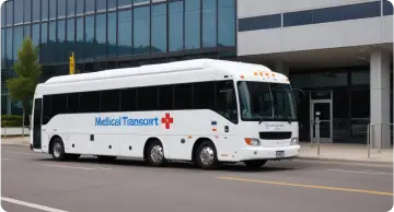 Medical transport shuttle — Cooee Coach Charters